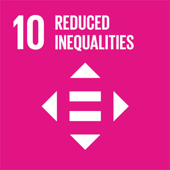 Sustainable Development Goal 10 Reduced Inequalities icon