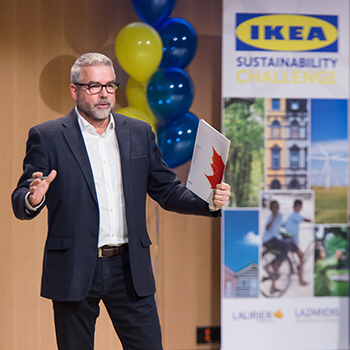 Mike Ward, CEO & Chief Sustainability Office, IKEA Canada at Lazaridis School