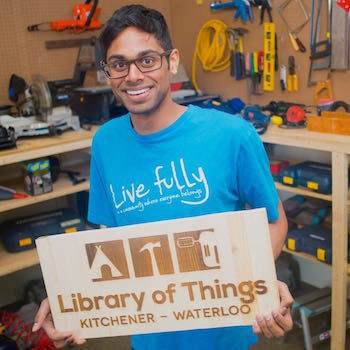 Library of Things, co-founded by Laurier graduate student, set to launch in Kitchener-Waterloo