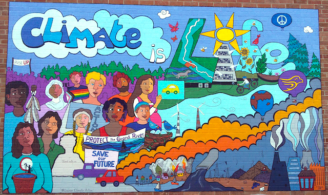 Climate is Life mural