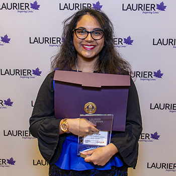 2020 Laurier Stedman Prize winner Samiha Sanjida