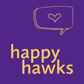 Happy Hawks logo