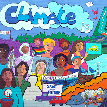 Climate is Life mural