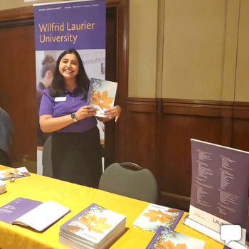 Student ambassadors play a golden role in Laurier's recruitment strategy