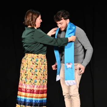 Business Administration graduate Dawson Baptie finds his voice and community at Laurier.